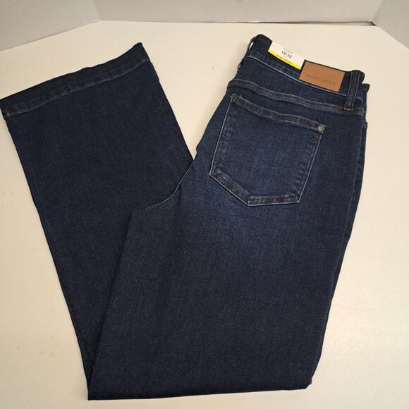 Judy Blue Denim - Judy Blue Jeans Wide Leg High Rise Short Inseam Women's 15/32 New